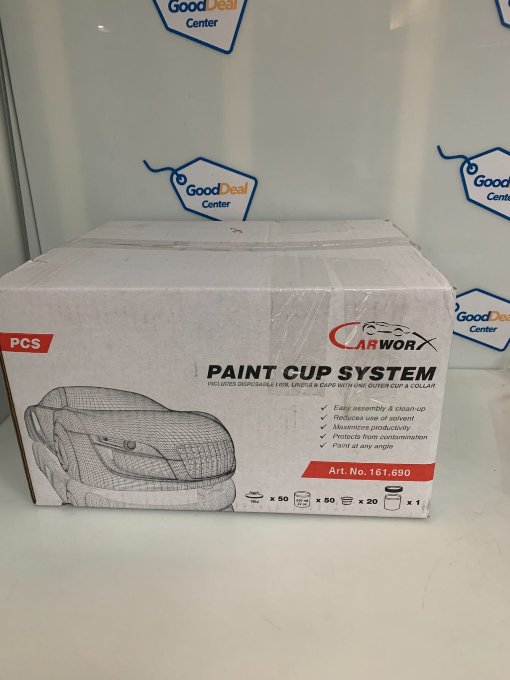 CARWORX PAINT CUP SYSTEM PCS KIT #161.6900