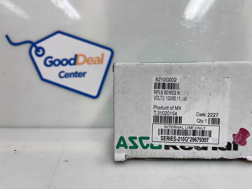 ASCO Solenoid Valve 8210G002 120/601