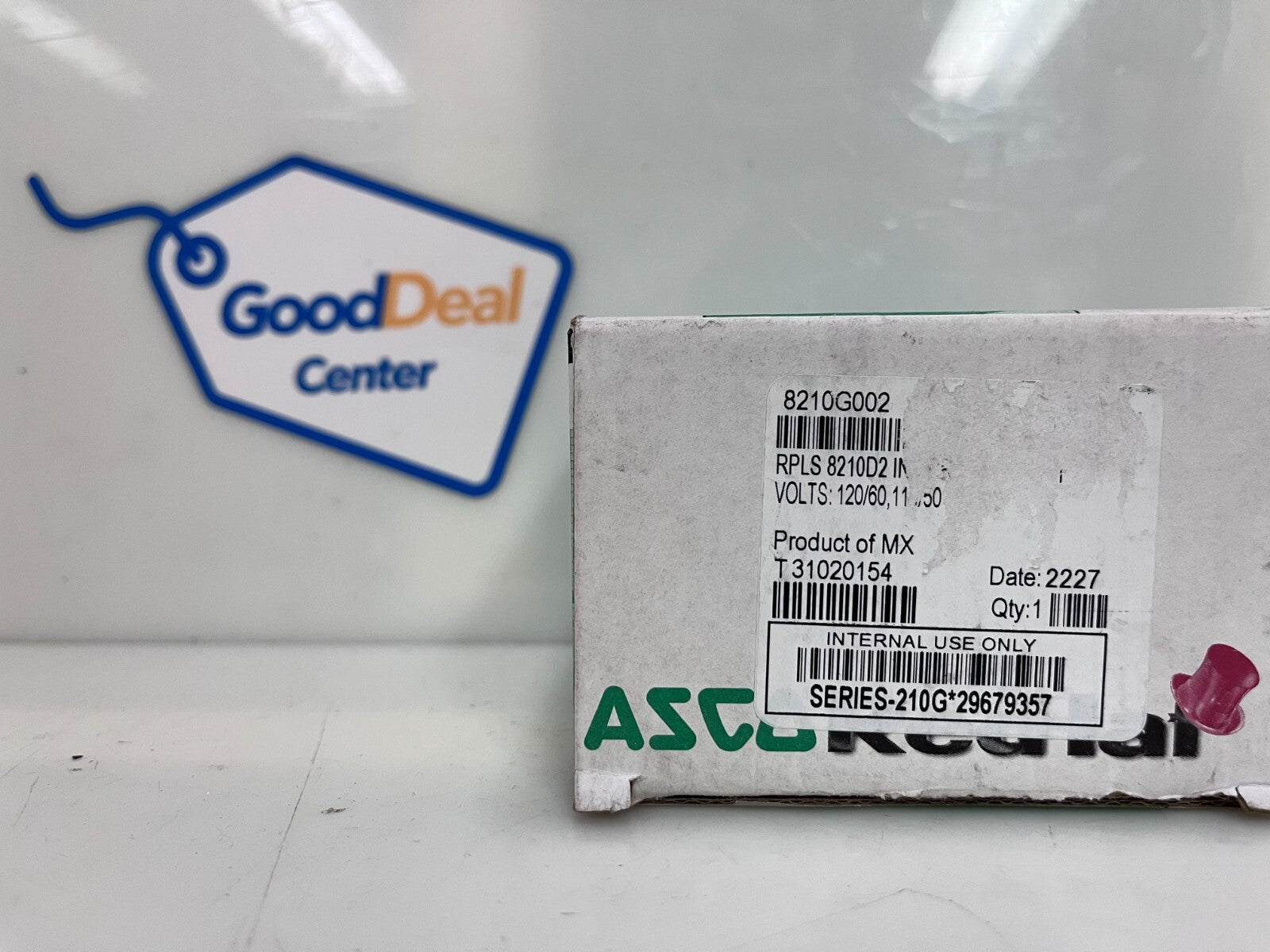 ASCO Solenoid Valve 8210G002 120/601