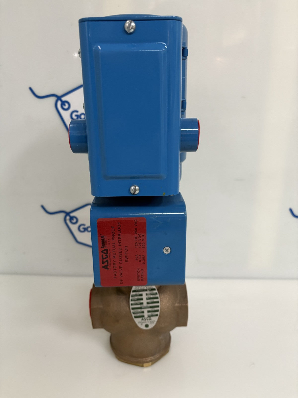 ASCO GENERAL CONTROLS HYDRAMOTOR 1" VALVE 300 PSI H0V1A312T1715