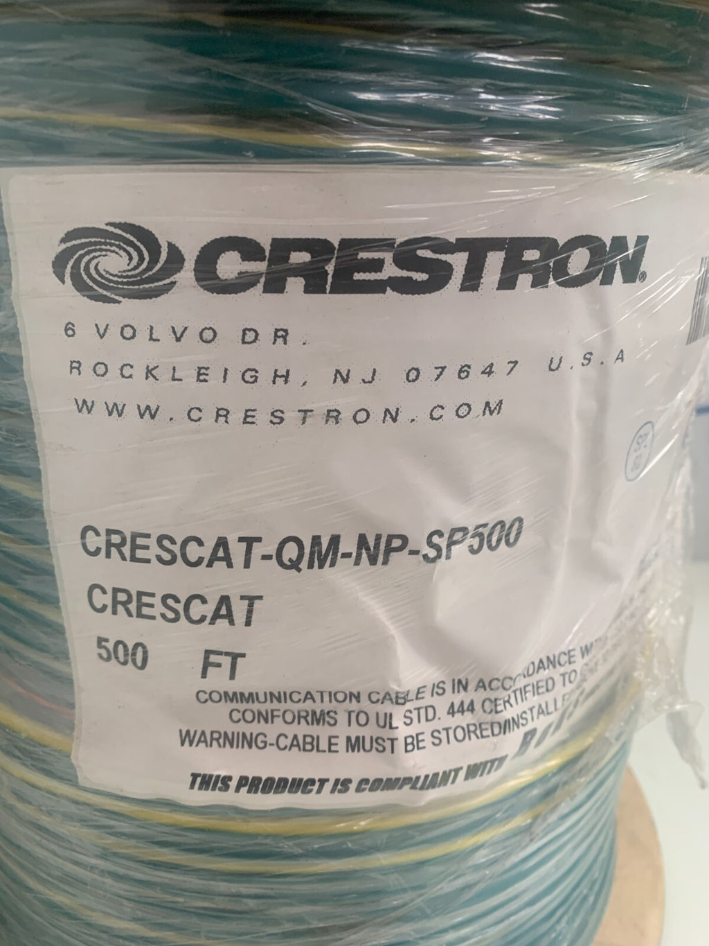 CRESTRON SMART HOME CABLING CRESCAT-QM-NP-SP500  500'  ROLL