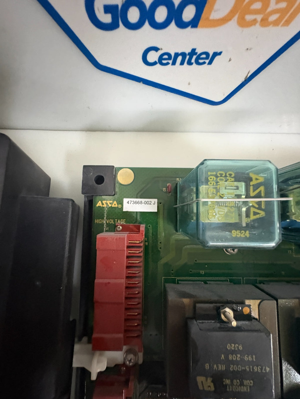ASCOLECTRIC CONTROL PANEL ASCO 473668-002 J4