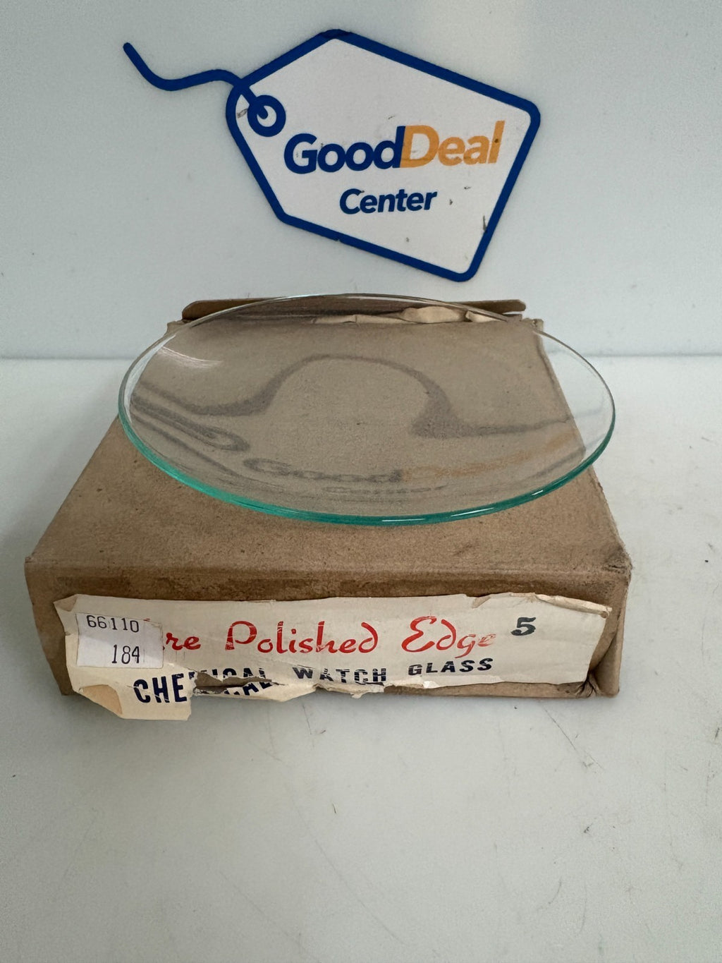 FIRE POLISHED EDGE 5" CHEMICAL WATCH GLASS BOX OF 12