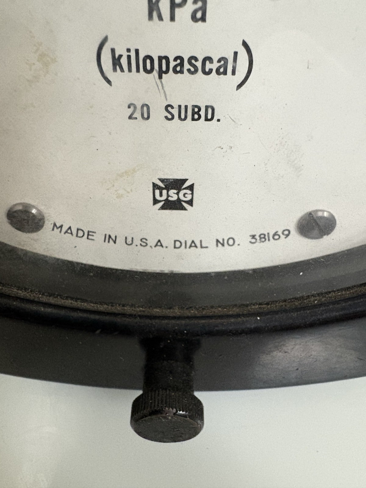 USG TEST GAUGE #38169 0-7000 KPA