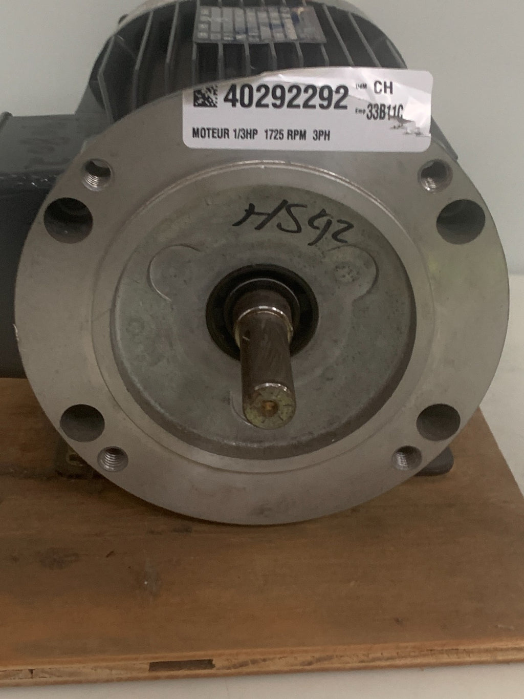 U.S MOTORS 3 PHASE 1/3 HP G10-H542-MP13S260