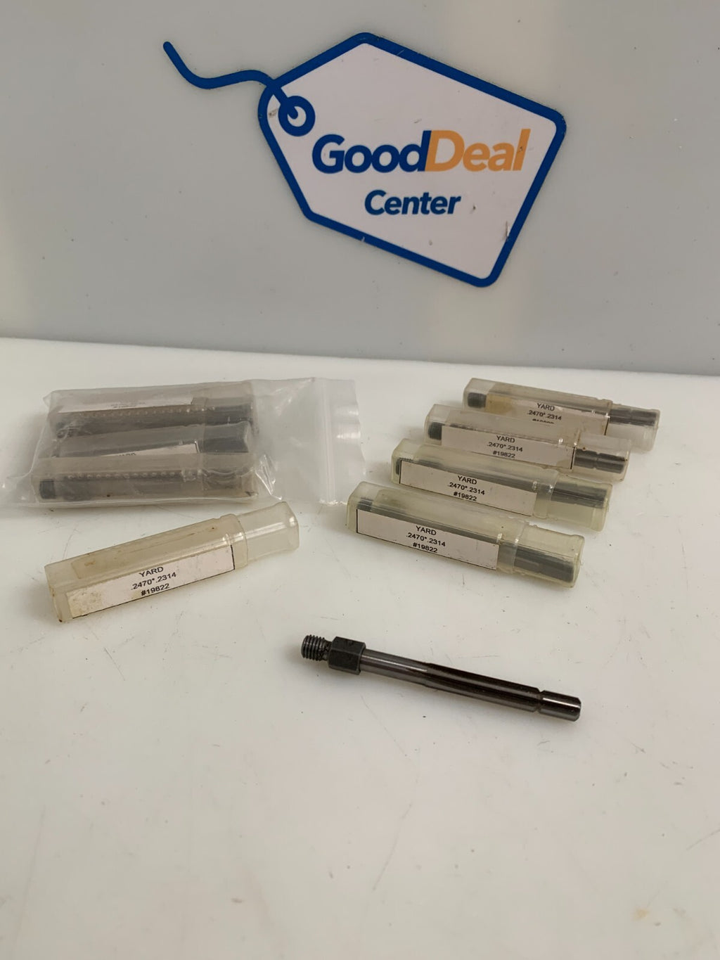 YARDSTORE YARD THREADED SHANK REAMER .2470 X 0.2314 #19822 LOT OF 9(NEW IN TUBE)