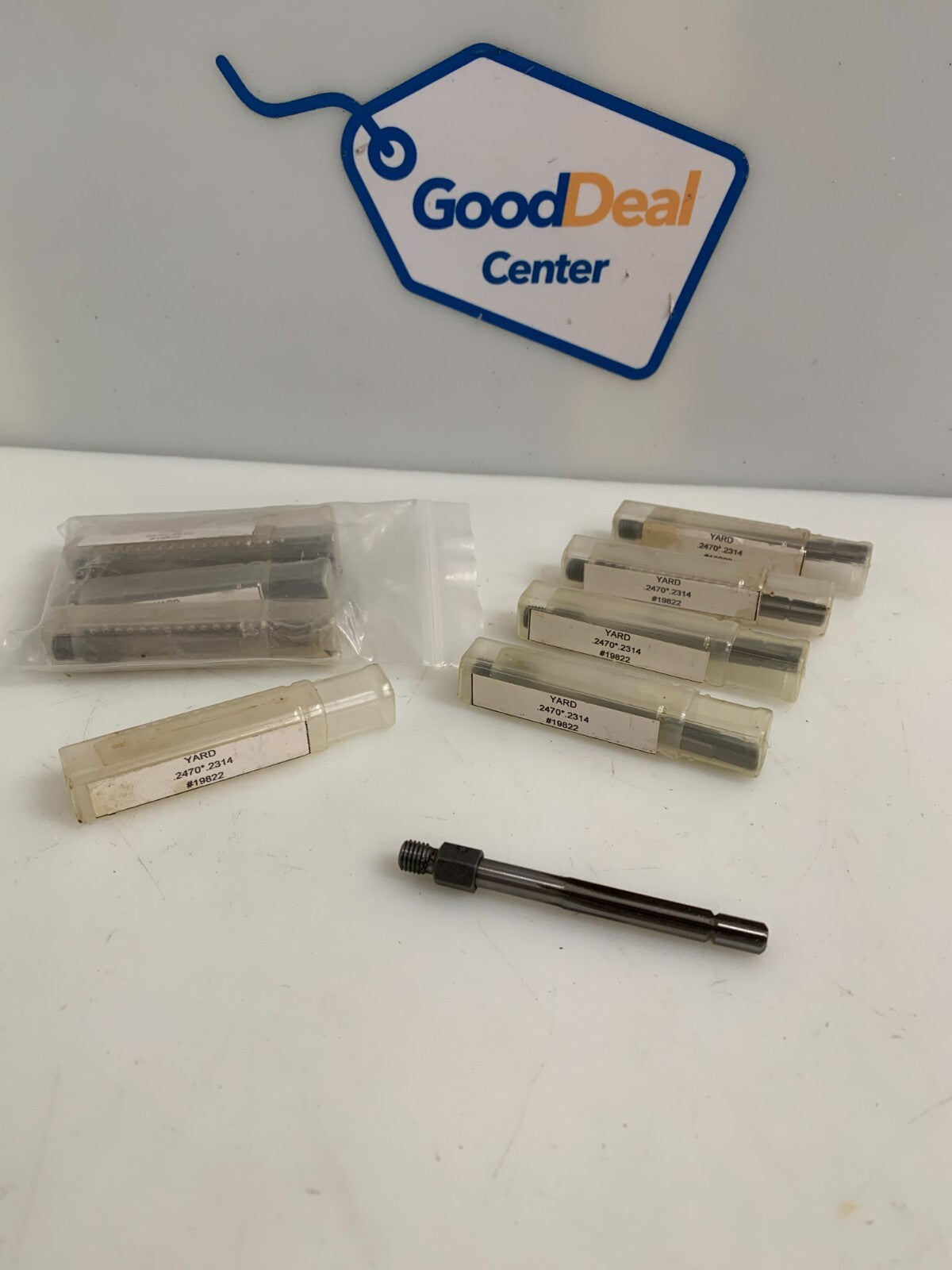 YARDSTORE YARD THREADED SHANK REAMER .2470 X 0.2314 #19822 LOT OF 9(NEW IN TUBE)