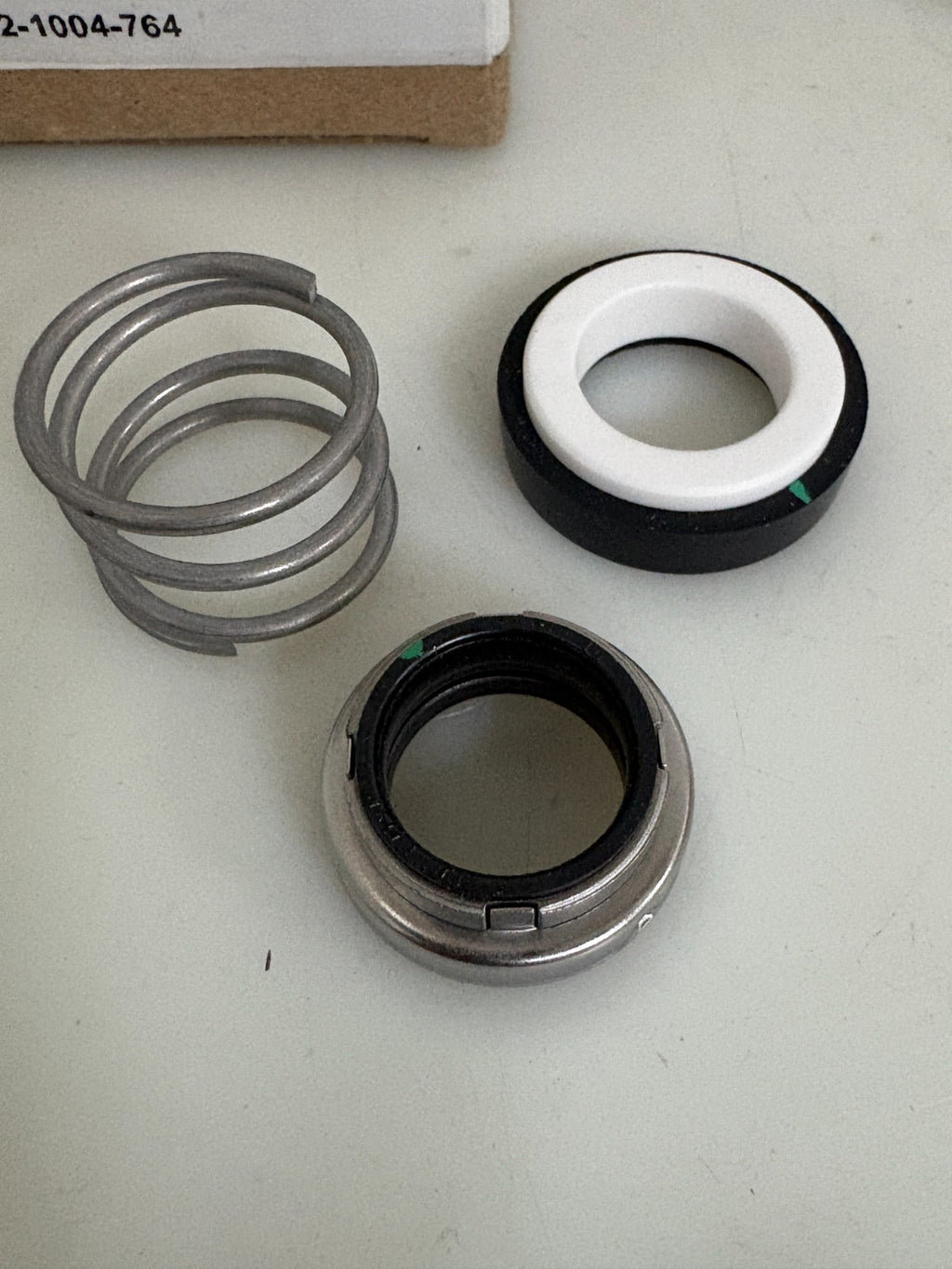 LOT OF 2 HISCO MECHANICAL SEAL MECH VITON AURORA 712-1004-764