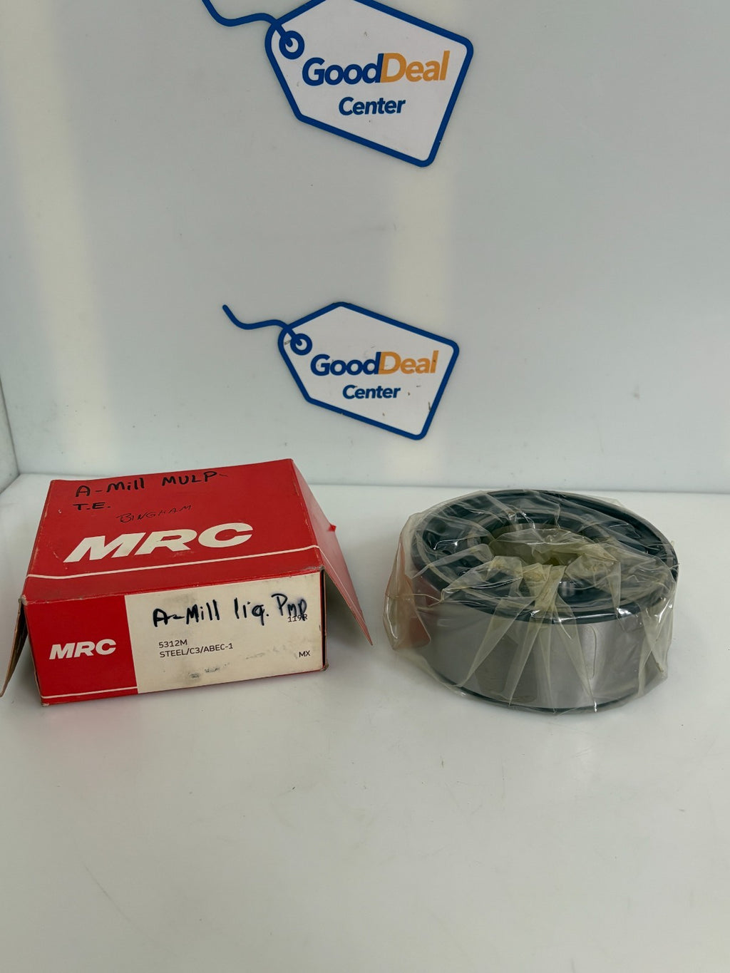 MRC BALL BEARING DOUBLE ROW ANGULAR CONTACT 5312 M STEEL/C3/ABEC-1