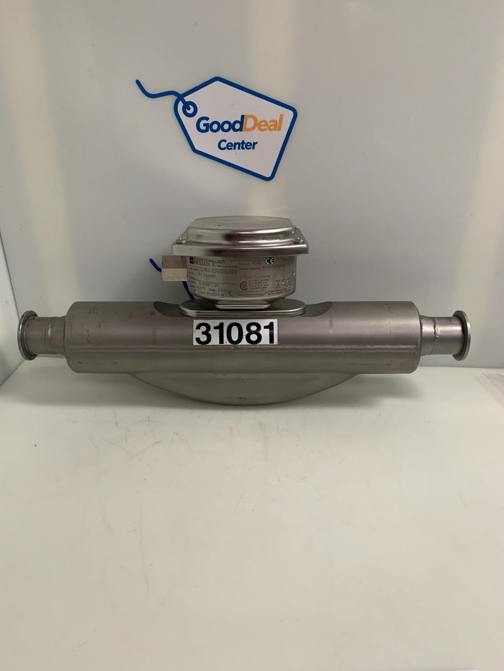 ENDRESS & HAUSER PROMASS F FLOWMETER 83F25-12U 4/0