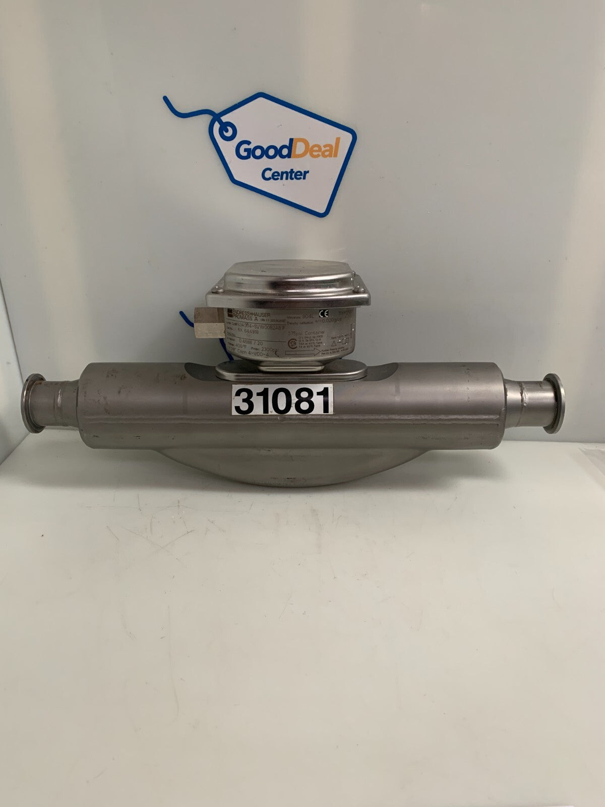 ENDRESS & HAUSER PROMASS F FLOWMETER 83F25-12U 4/0