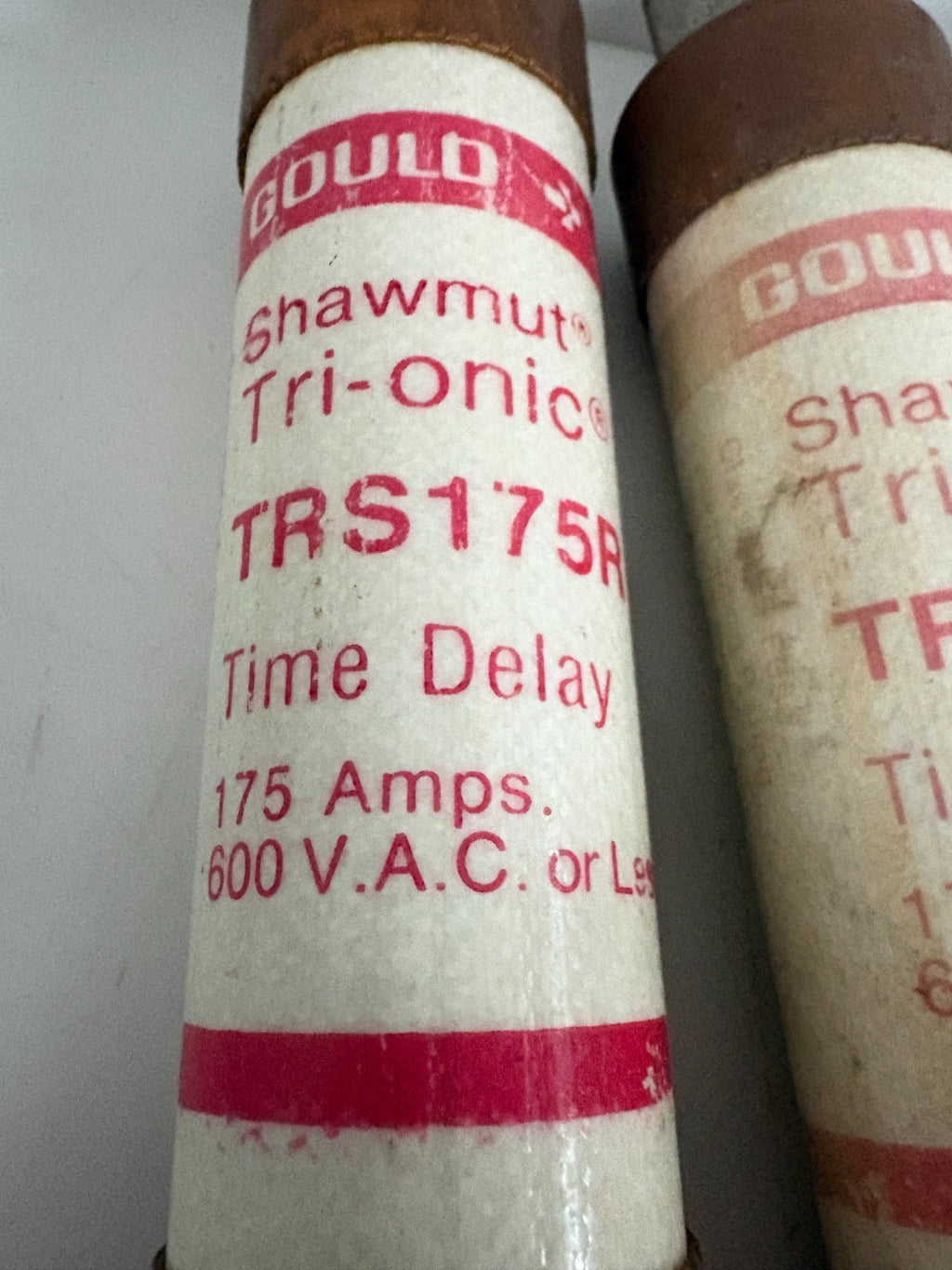 LOT OF 3 GOULD SHAWMUT TRI-ONIC TRS175R1