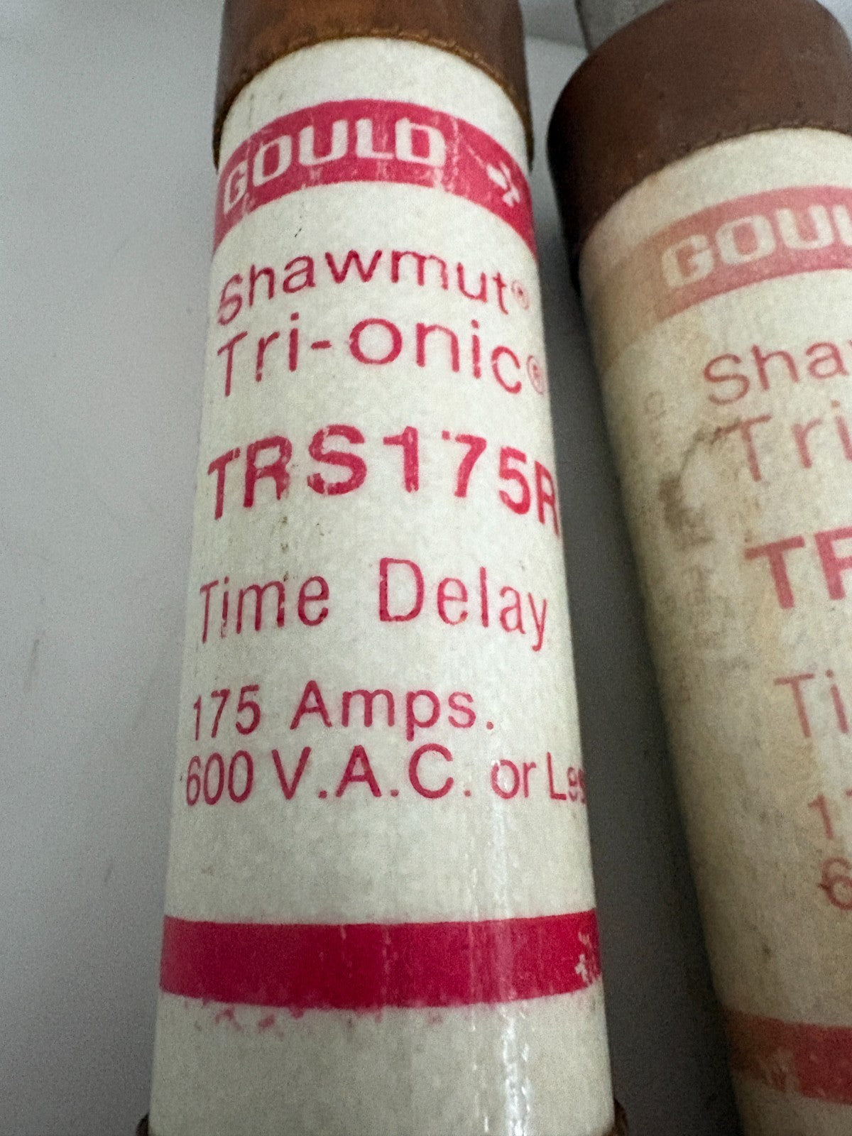 LOT OF 3 GOULD SHAWMUT TRI-ONIC TRS175R1