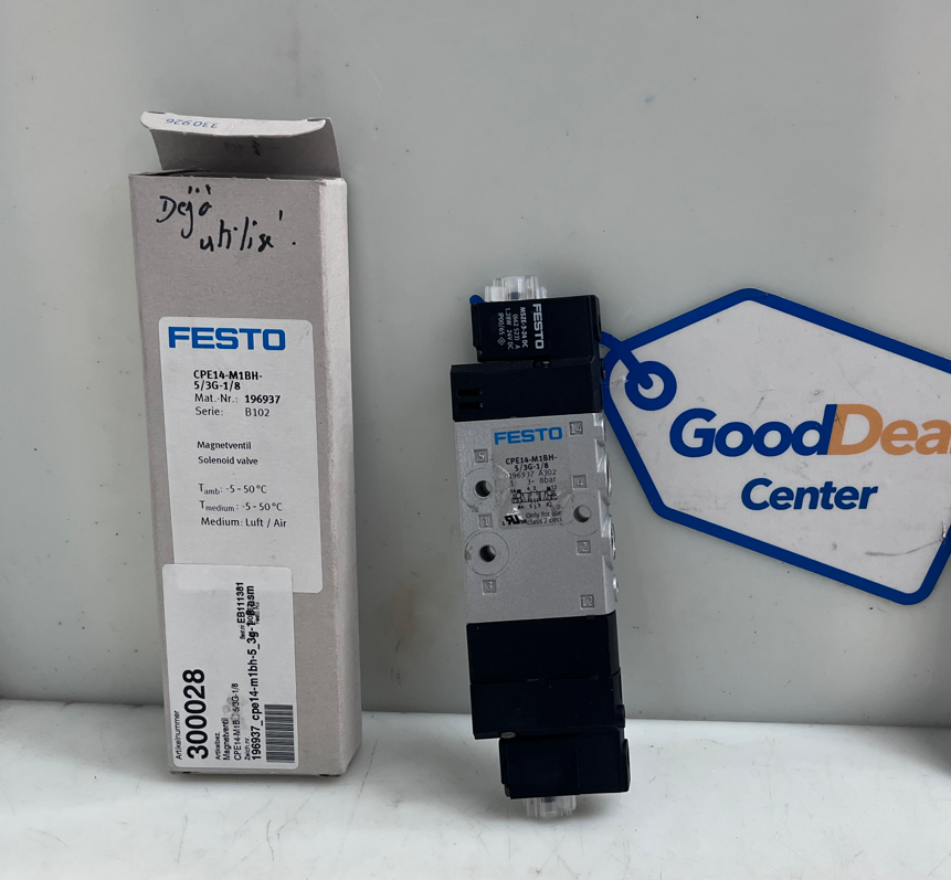 FESTO CPE14-M1BH-5/3G-1/8  Solenoid Valve 196937