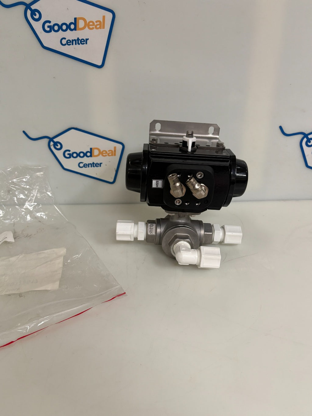 VALMET FIBER IMAGE MODULE SSH W/LEFT VALVE AND ACTUATOR VM149810 BURKERT #2548510