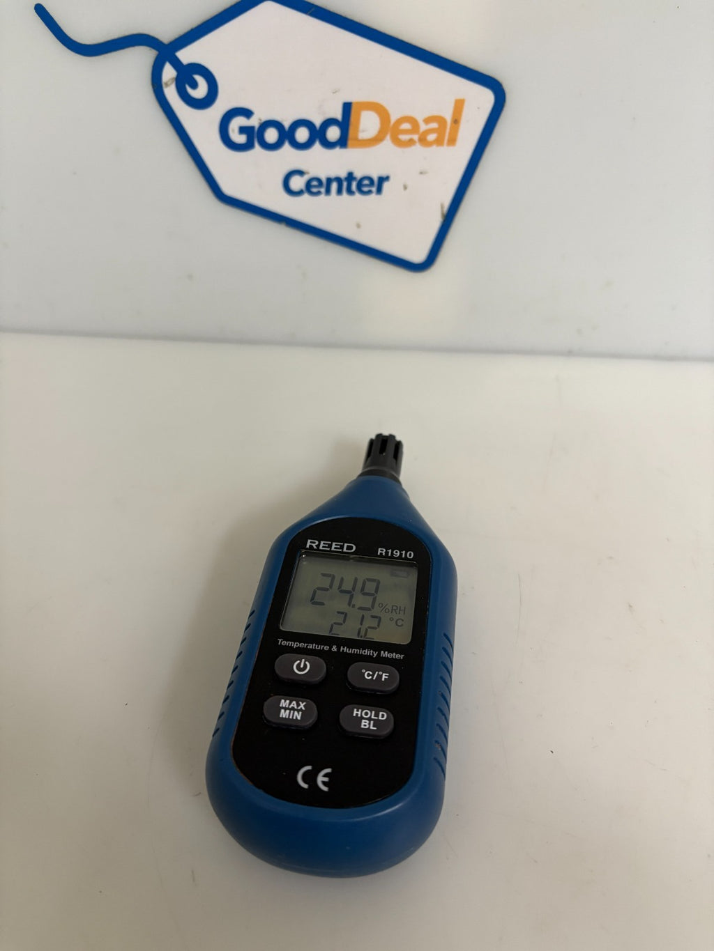 REED TEMPERATURE & HUMIDITY METER R1910