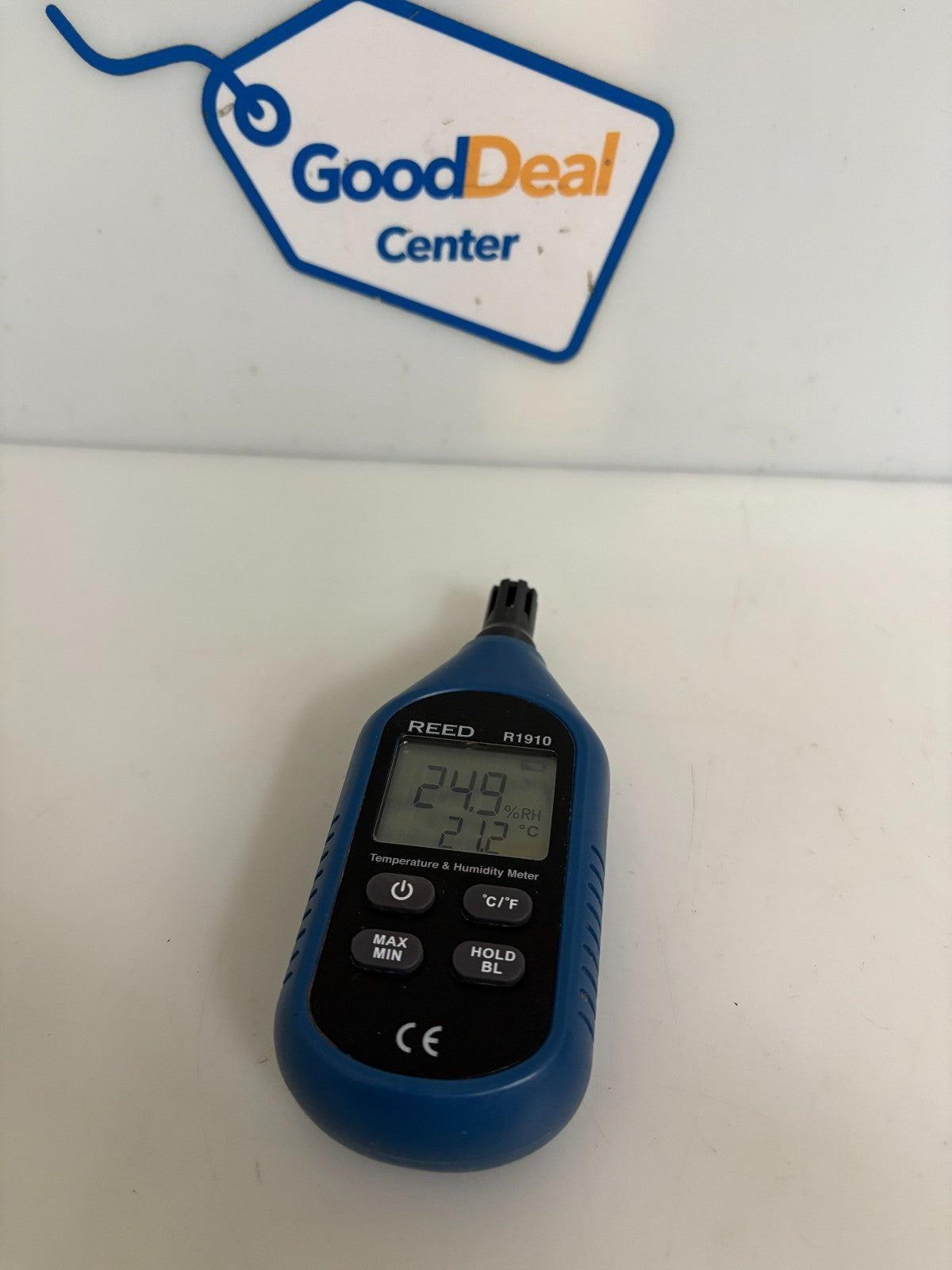REED TEMPERATURE & HUMIDITY METER R1910