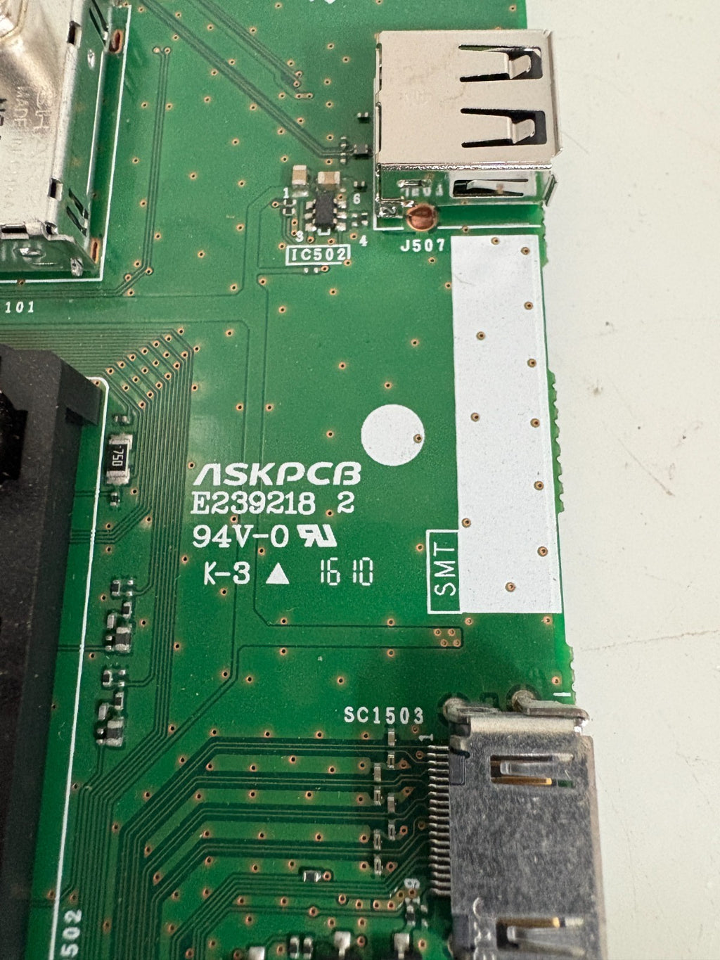 ASKPCB E239218 2 SOUND BOARD KG577WE