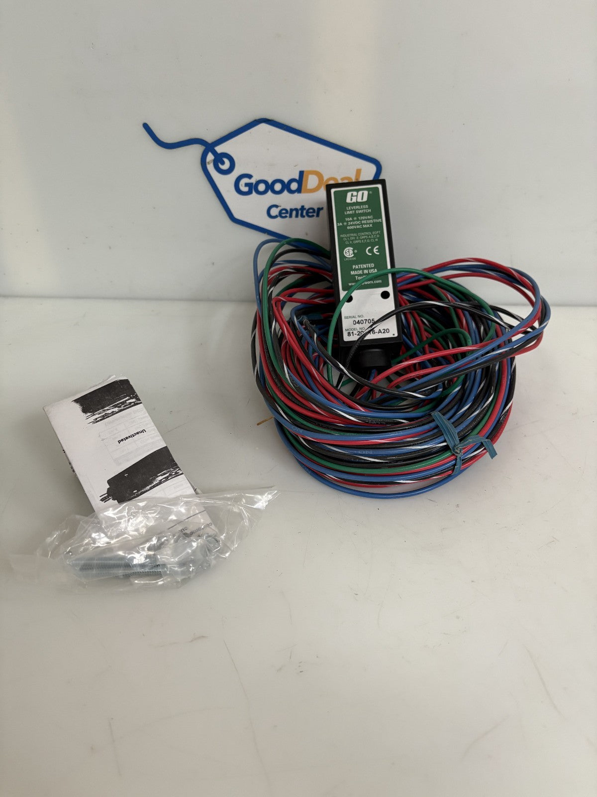 TOPWORX GO SWITCH LEVERLESS LIMIT SWITCH #81-20516-A20