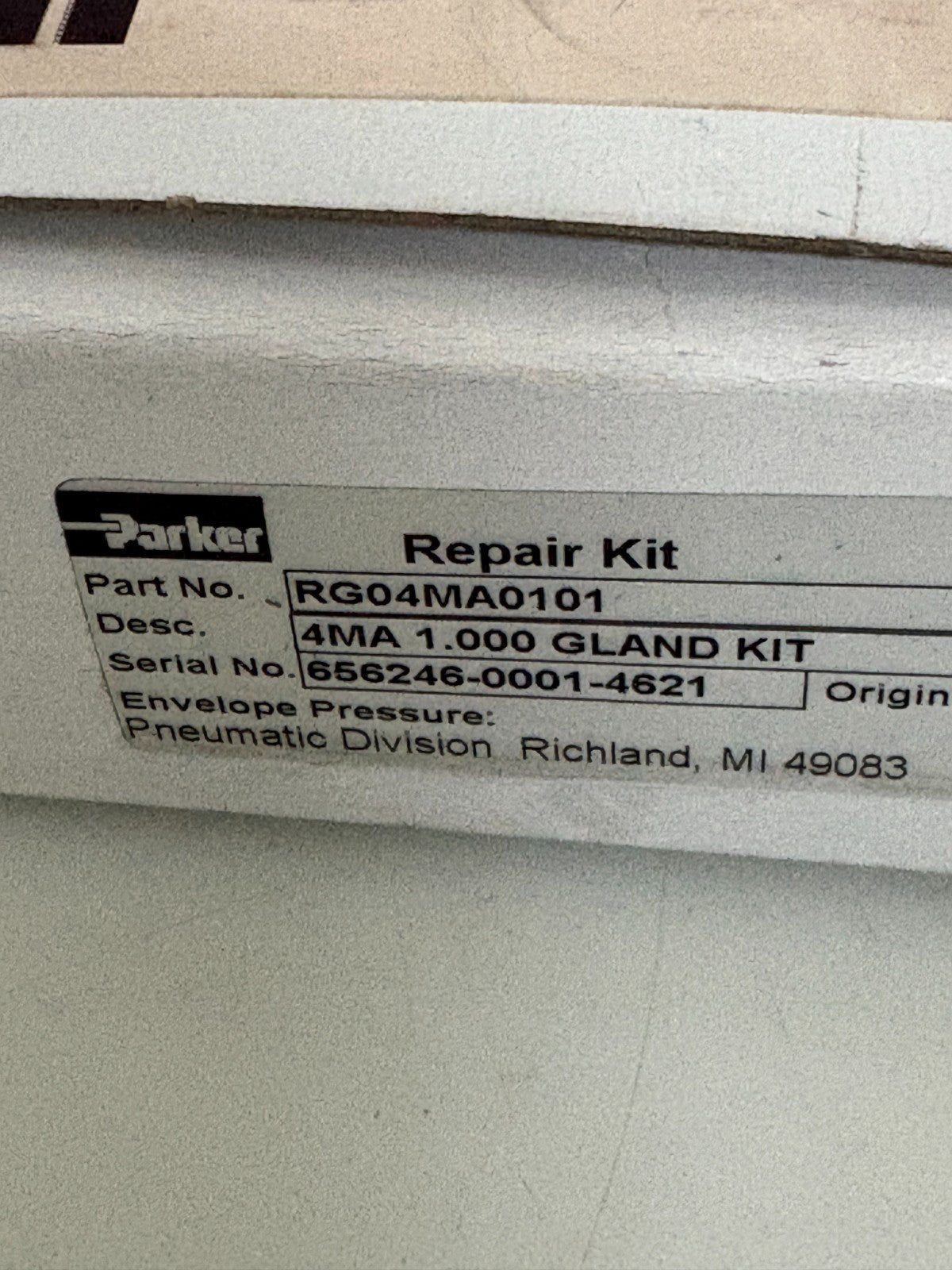 PARKER 4MA 1.000 GLAND KIT RG04MA01012