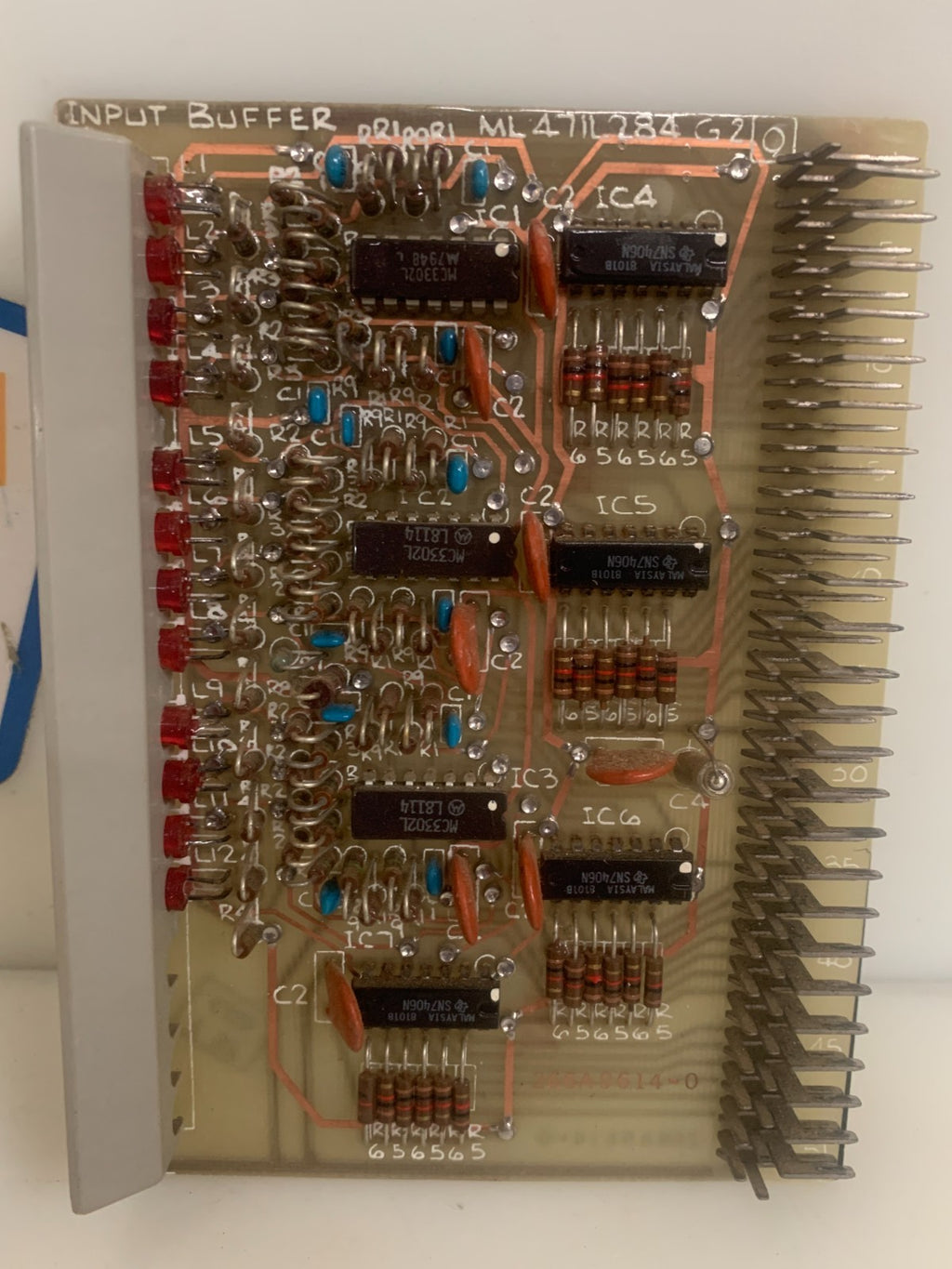 GENERAL ELECTRIC INPUT BUFFER BOARD ML471 L 284 G2 "O"