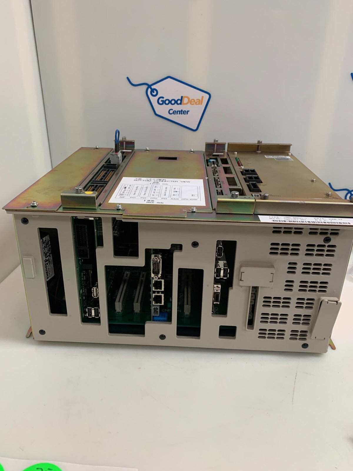 Yaskawa JZNC-NRK01-1 Rack w/ Servo Controller JZNC-NRK01-1 and Fuji CPS-420F
