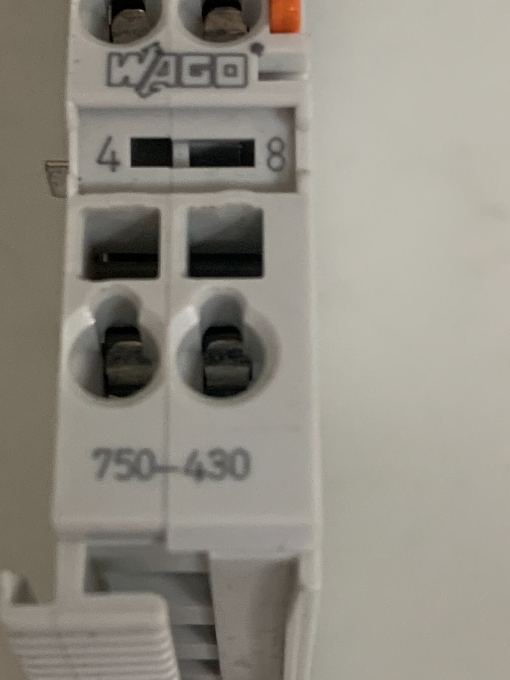 LOT OF 2 WAGO PLC MODULE 750-430