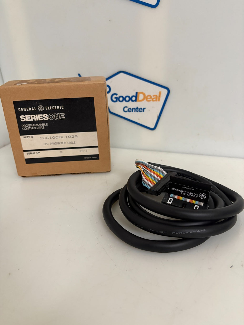 GE FANUC CPU PROGRAMMER CABLE IC610CBL102A
