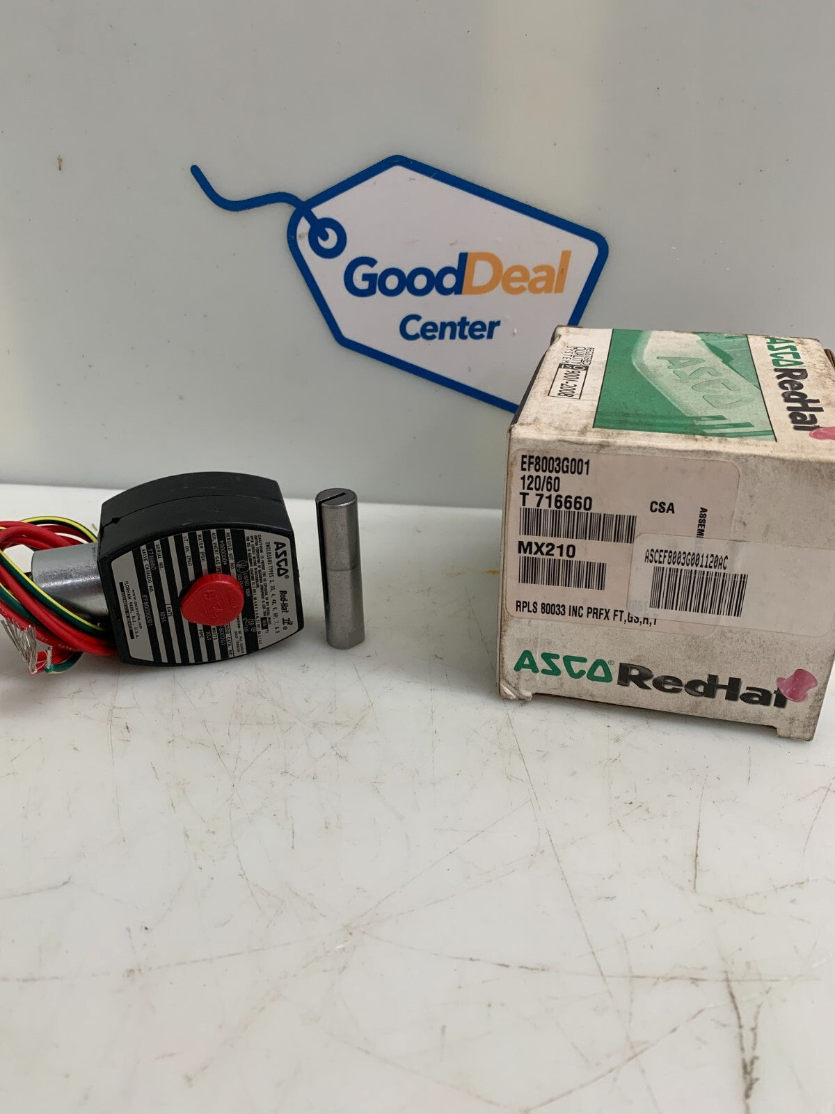 ASCO / Red Hat  EF8003G001  Solenoid Valve  T7166601