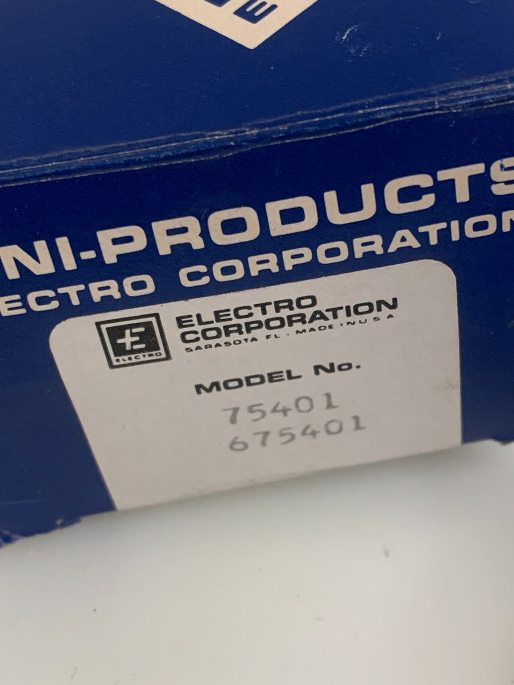 ELECTRU CORP MINITACH 754014