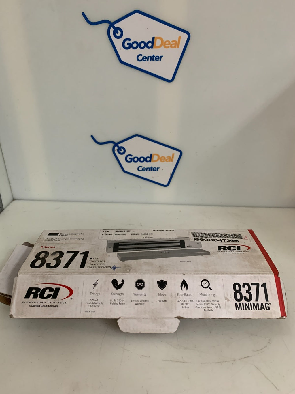 RCI ELECTROMAGNETIC LOCKS 8371 MINIMAG