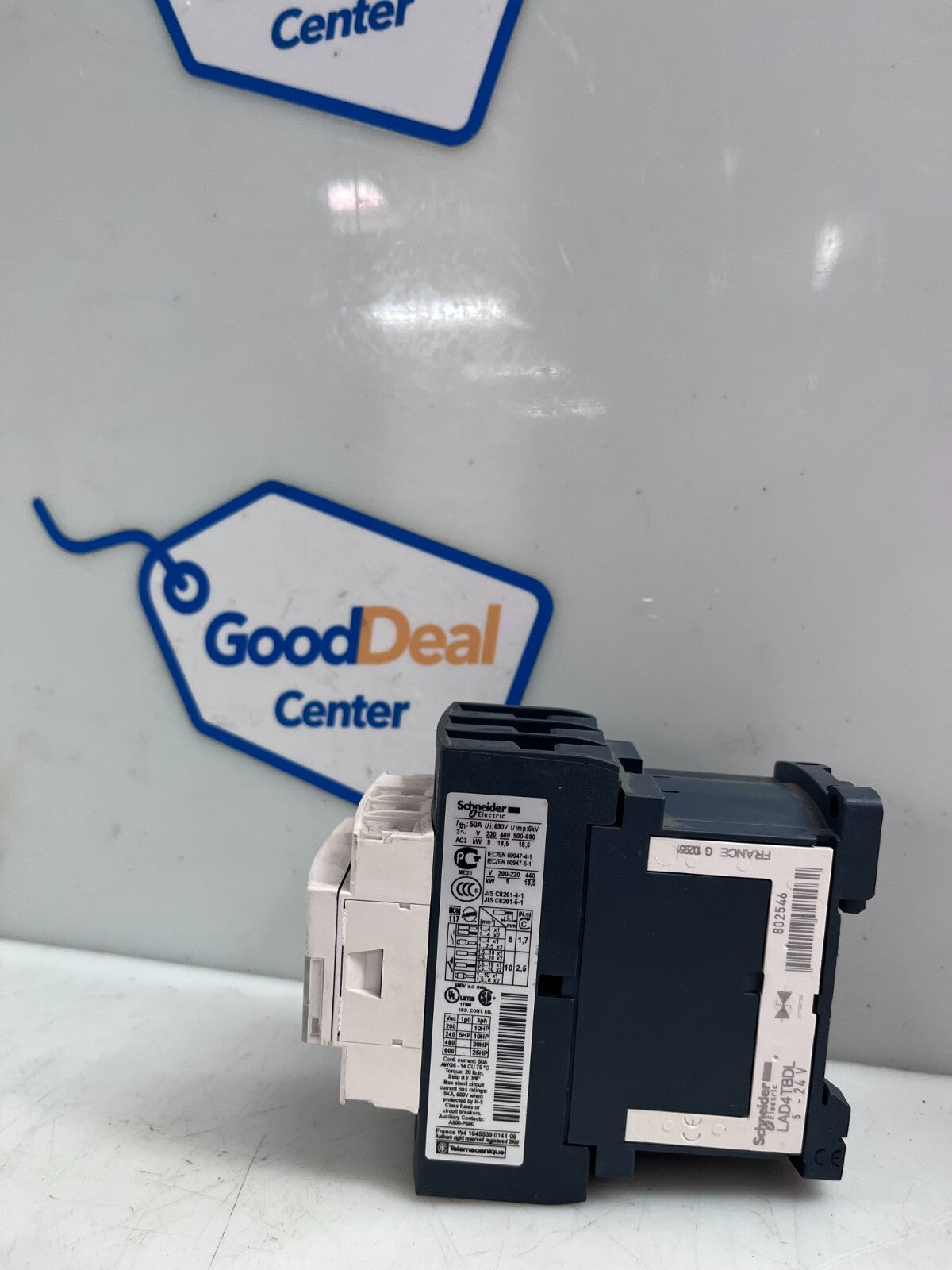 SCHNEIDER ELECTRIC LC1D38 BD Contactor (Lot of 2)