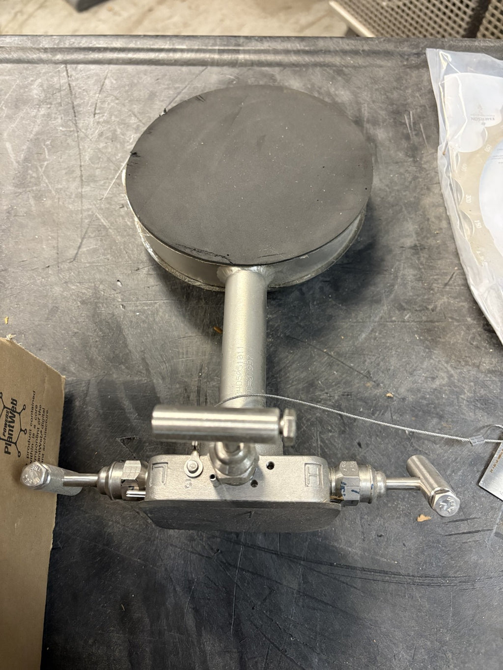ROSEMOUNT PRESSURE TRANSMITTER 300S1AAE5M5 W/SUPER MODULE 3051S3CD2A2E11A1AE5M510