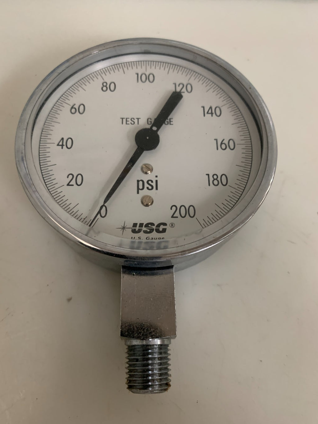 AMETEK 0-200 PSI S STEEL PRESSURE GAUGE #14081
