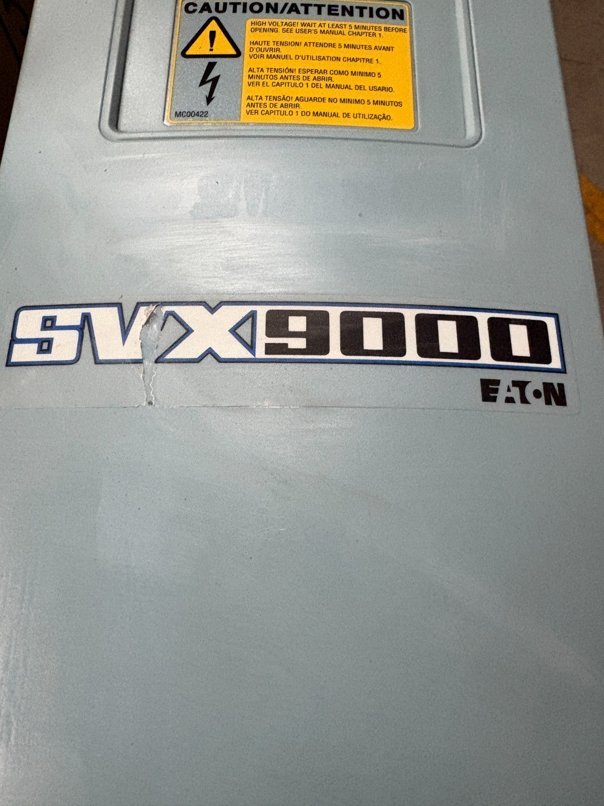 EATON SVX 9000 VARIABLE FREQUENCY DRIVE PX0010514B ID: 13909462