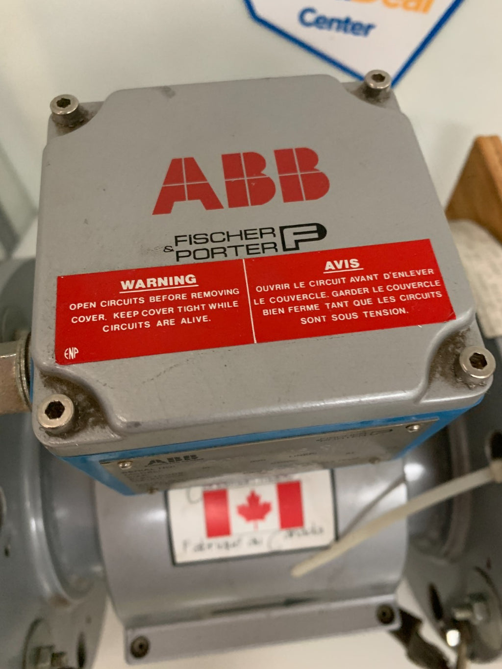 ABB FISHER PORTER FLOW METER 10DS3 ADE15P A2DK11322