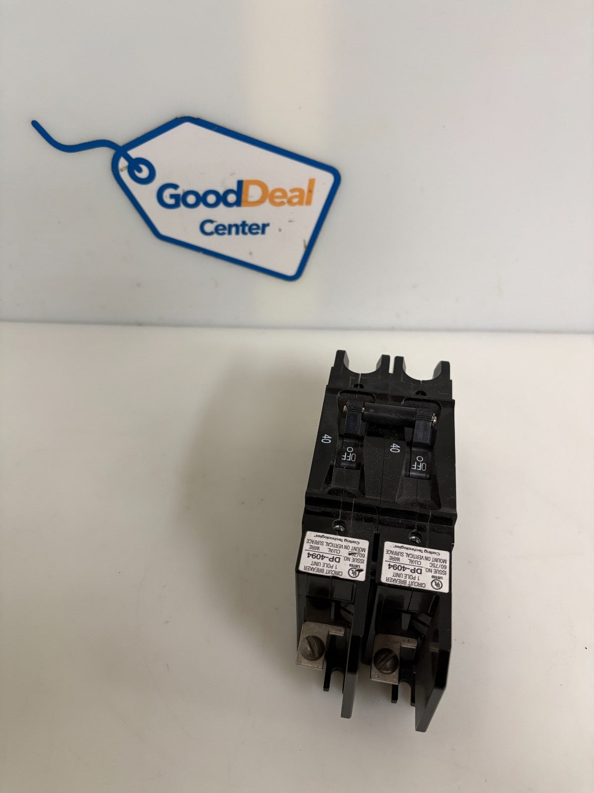 CARLING TECHNOLOGIES 40 AMP BREAKER EA2-B0-26-640-42E-DC DOUBLE BREAKER0