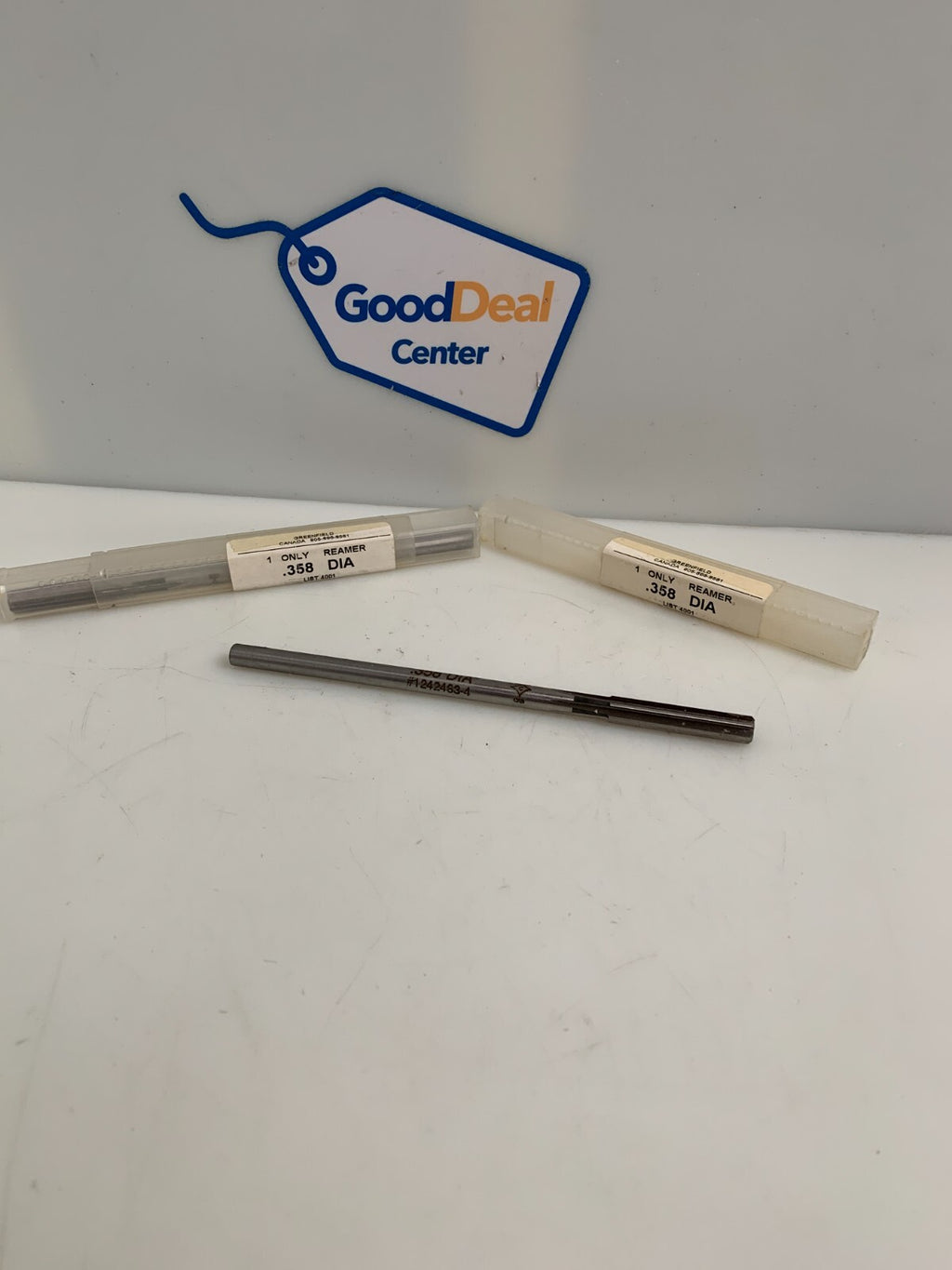 Lot of 2 Greenfield Reamer .358 DIA New in Tube 1242483-4