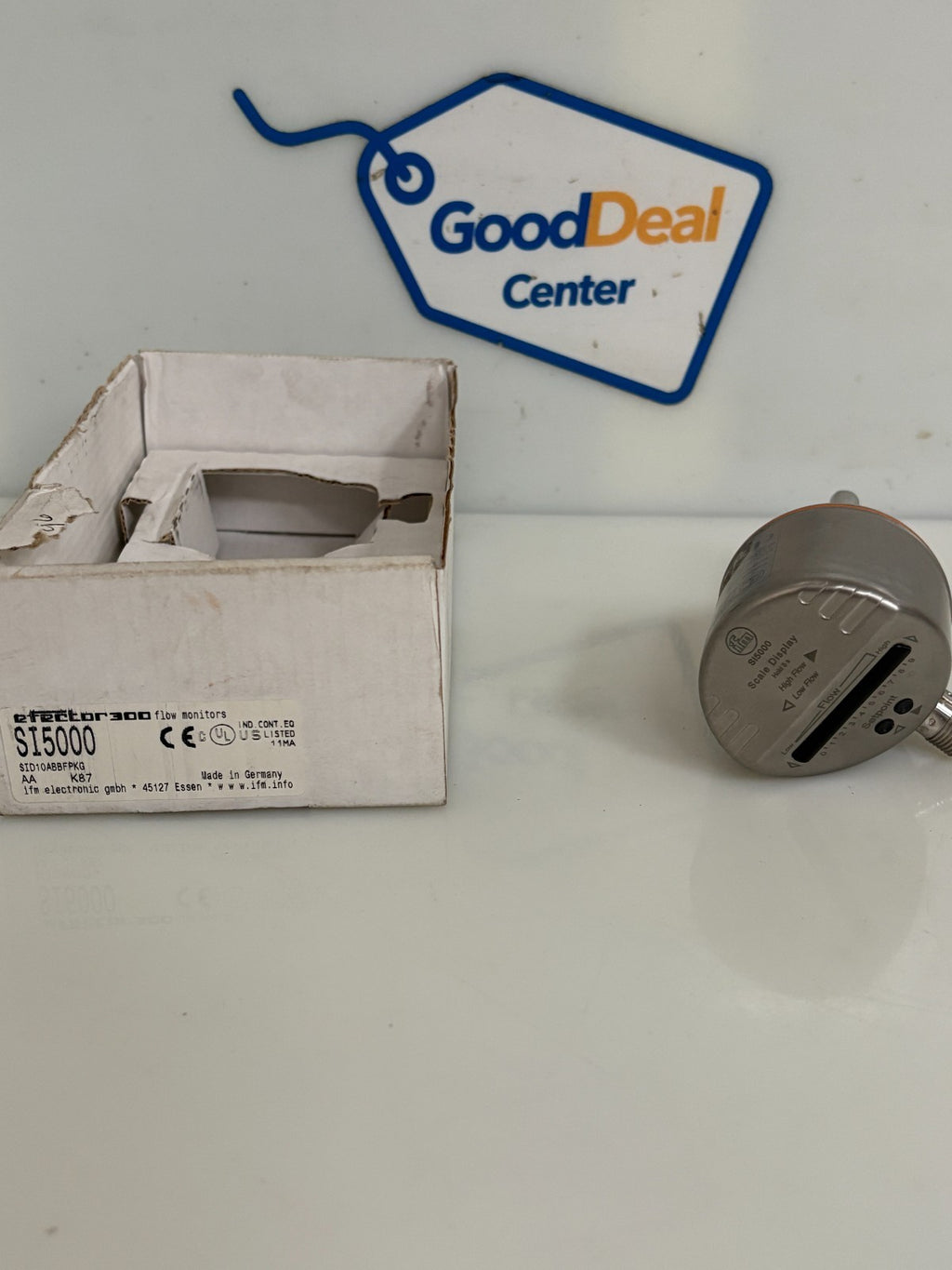 IFM SI5000 SCALE DISPLAY SENSOR FLOW MONITOR SID10ABBFPKG/US