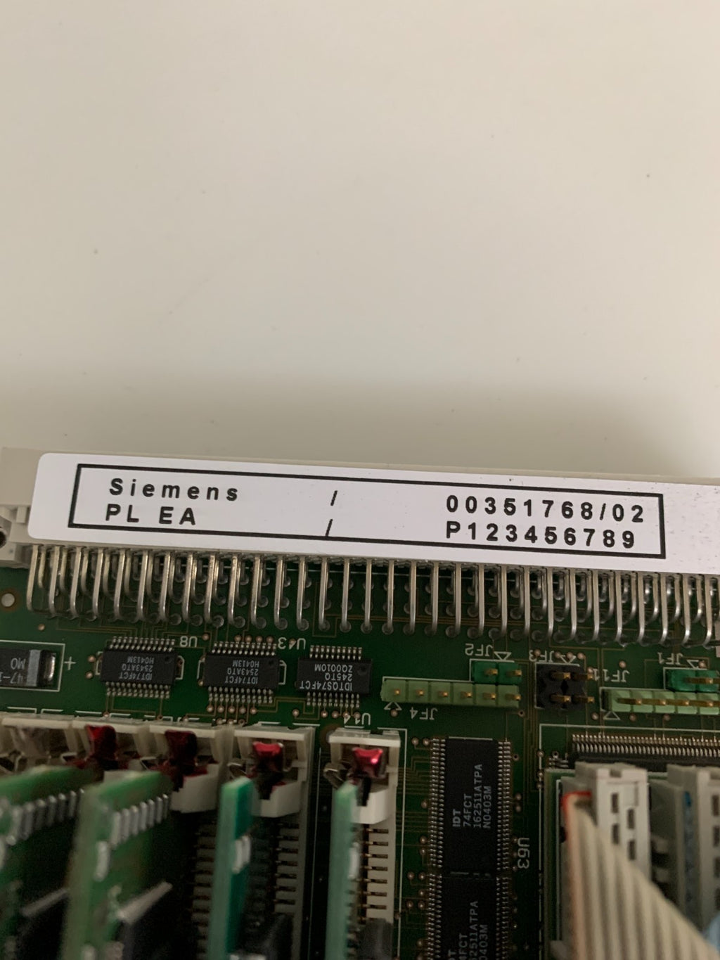 SIEMENS CONTROL MODULE POWER BOARD MVS340V2 00351768/02