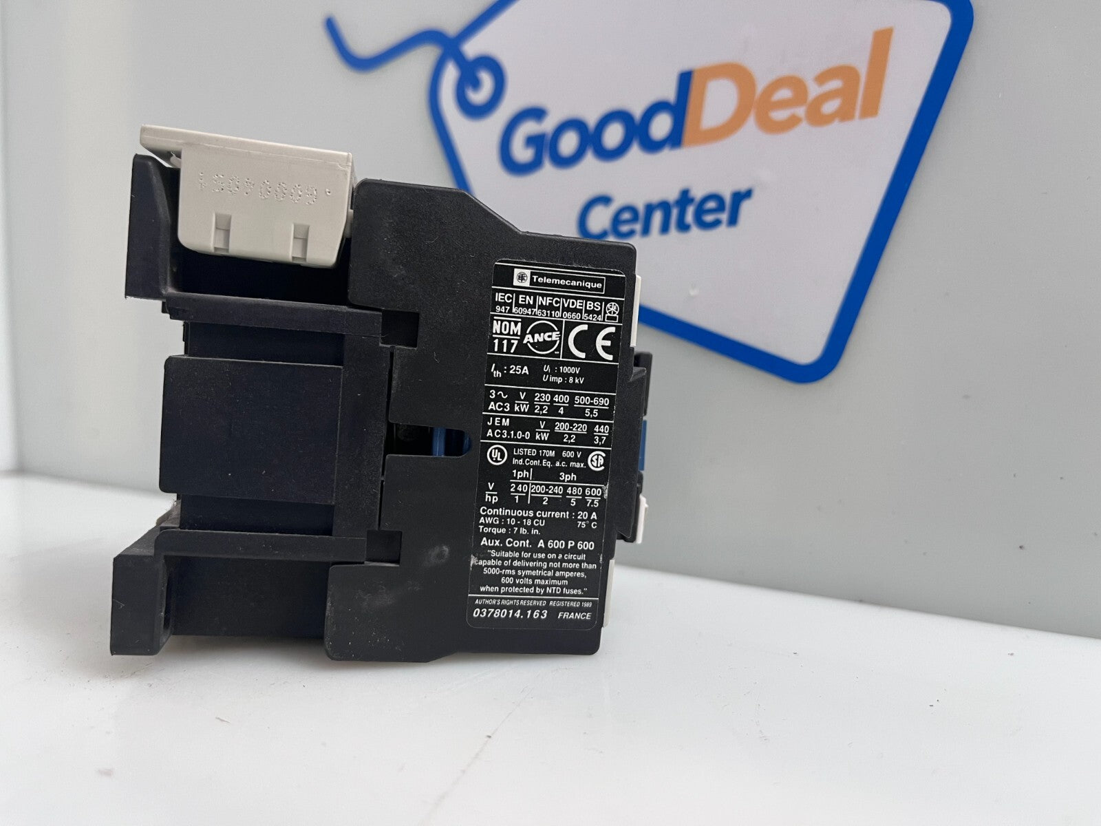 Lot of 2 Telemecanique LC1-D09-10 Magnetic Contactor