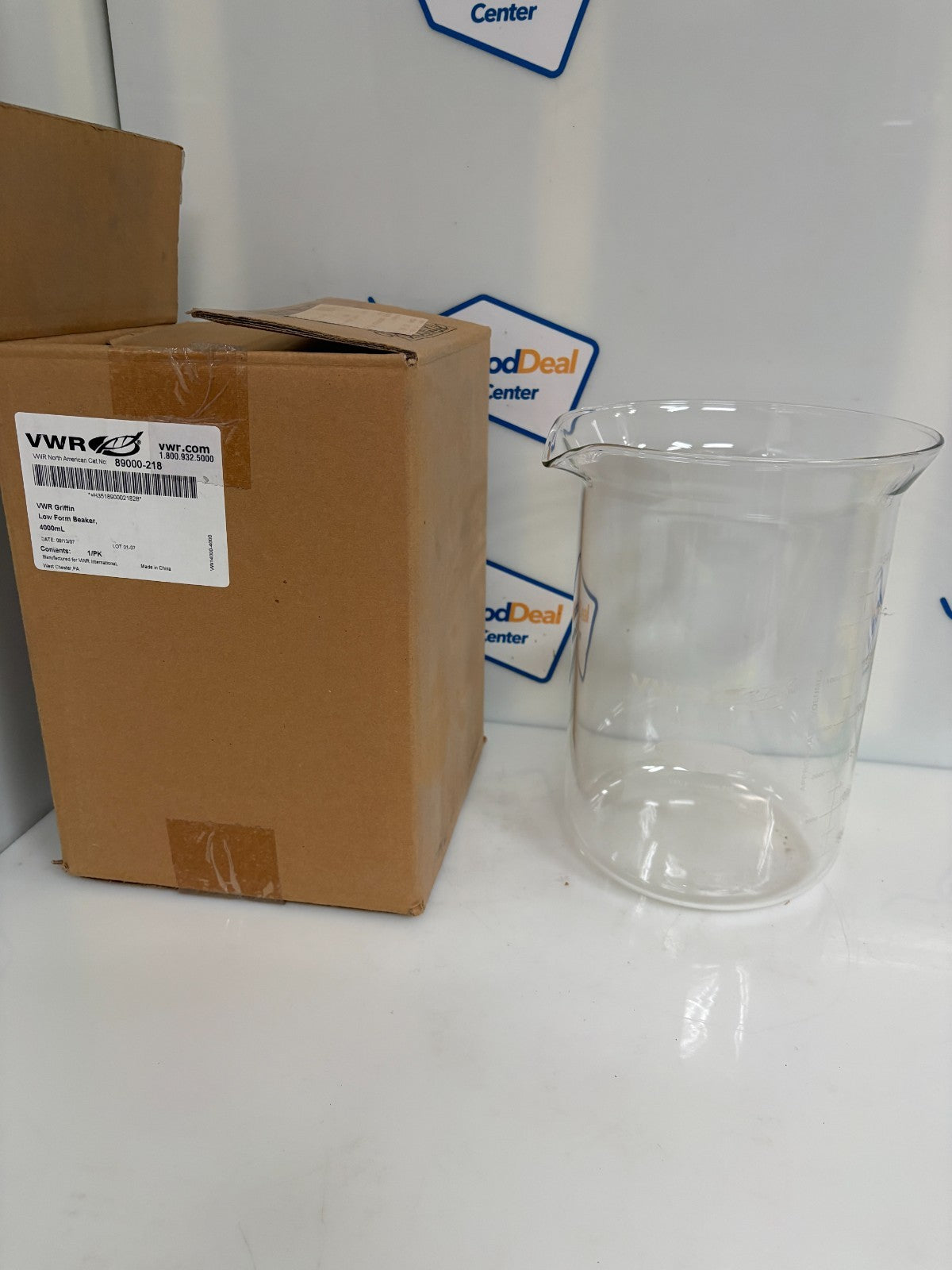VWR LOWFORM BEAKER 4000ML 89000-218