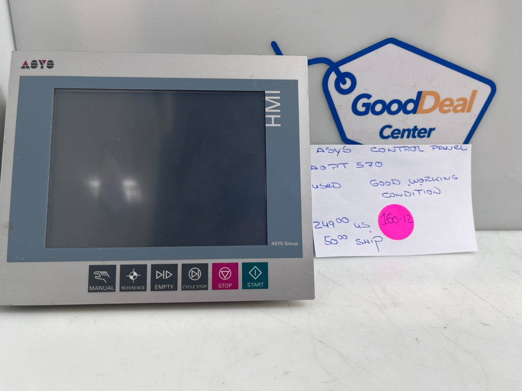 ASYS AOPT 570  60.001.417  HMI Control Panel0