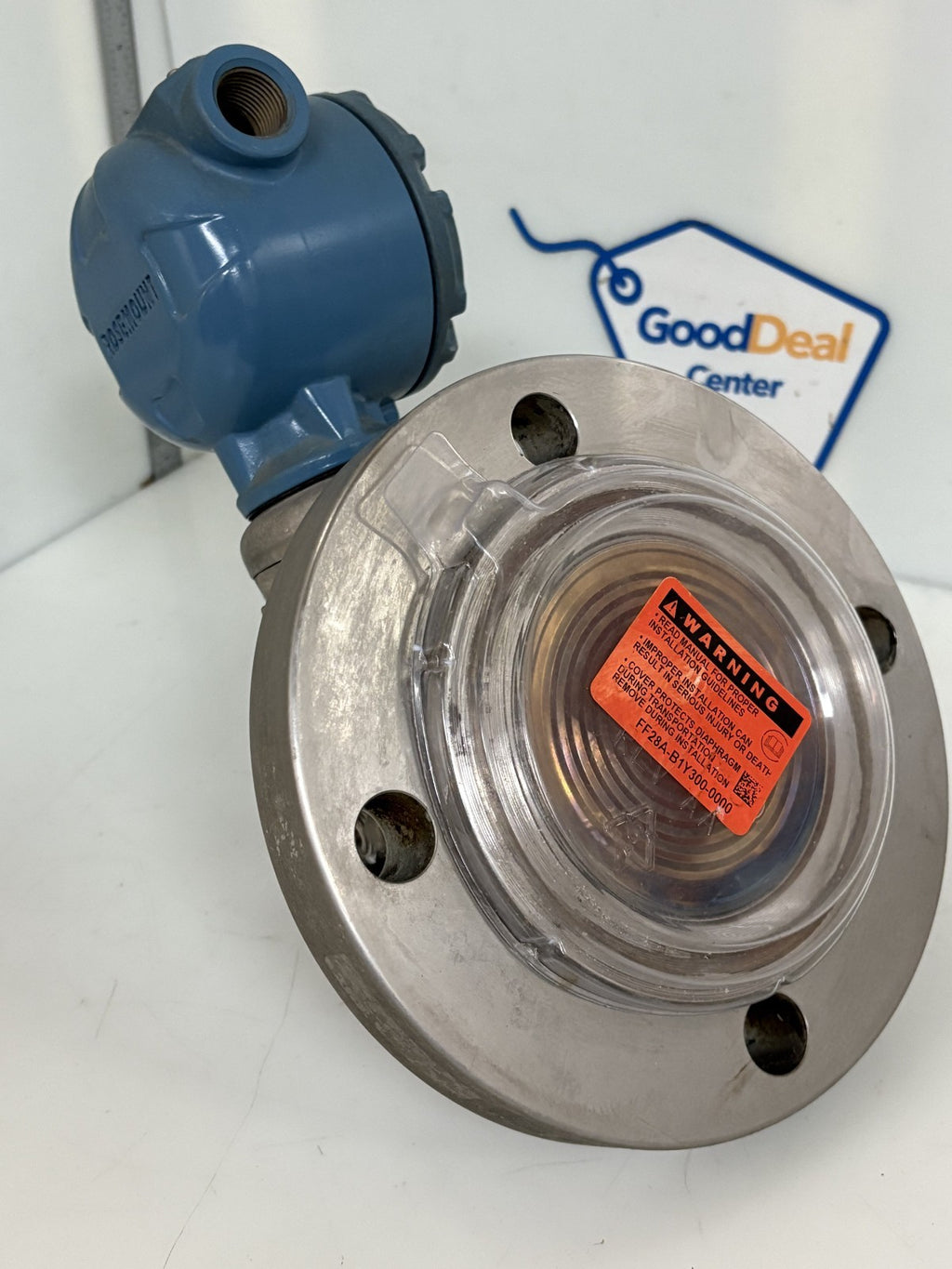 ROSEMOUNT FLOW METER 300ERSS2AA W/ELECT REMOTE SENSOR 3051SAL1SG4AA2A1020DFF71DA4