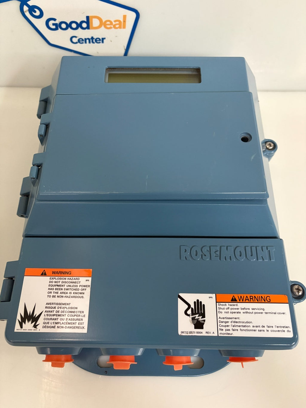 ROSEMOUNT MAGNETIC FLOWMETER TRANSMITTER 8712 HR12N0M41