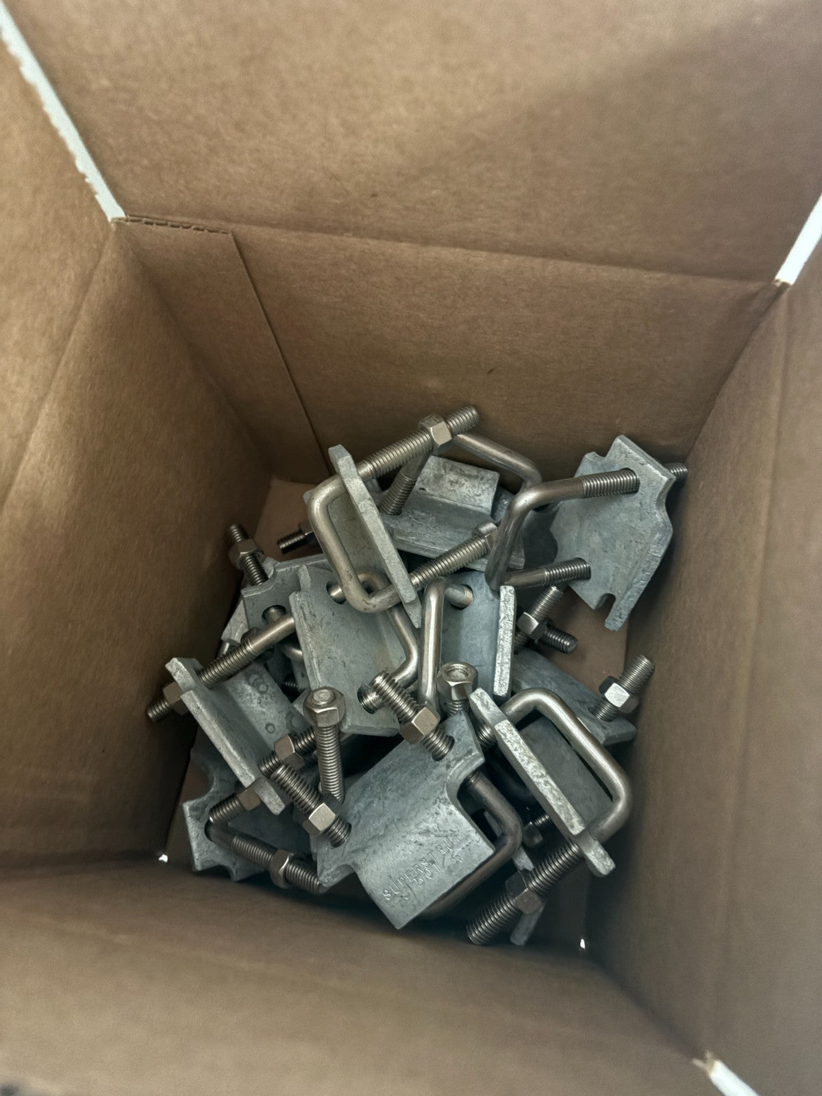 LOT OF 18 ABB THOMAS & BETTS STEEL BEAM CLAMP U501 HDG2