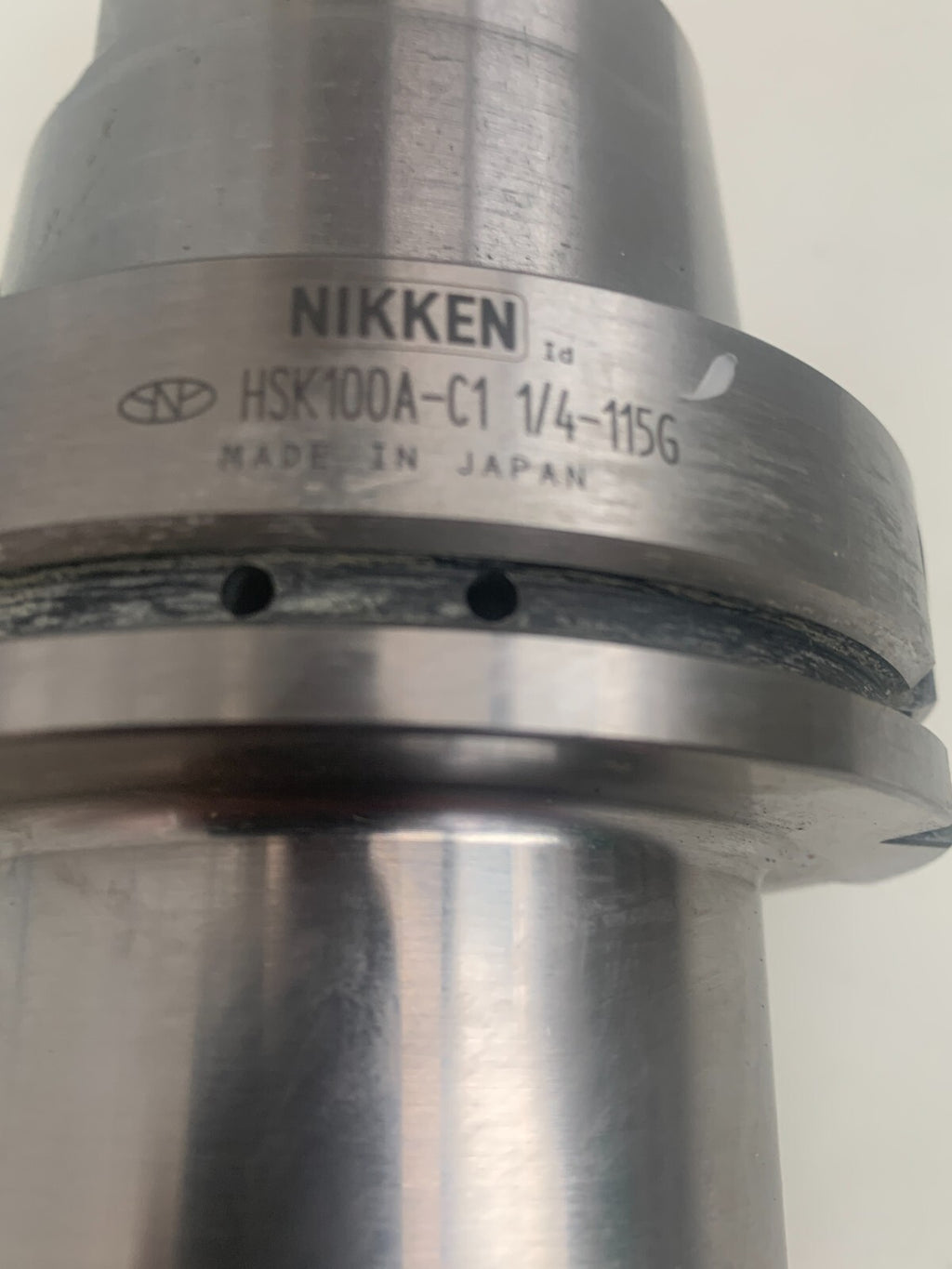 NIKKEN  HSK100A-C1  Power Milling Chuck 5''  1/4/115G