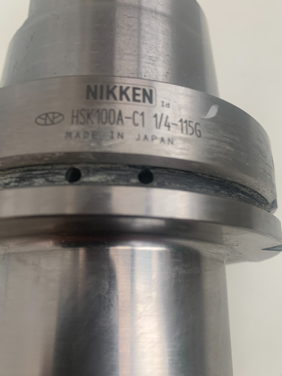 NIKKEN  HSK100A-C1  Power Milling Chuck 5''  1/4/115G