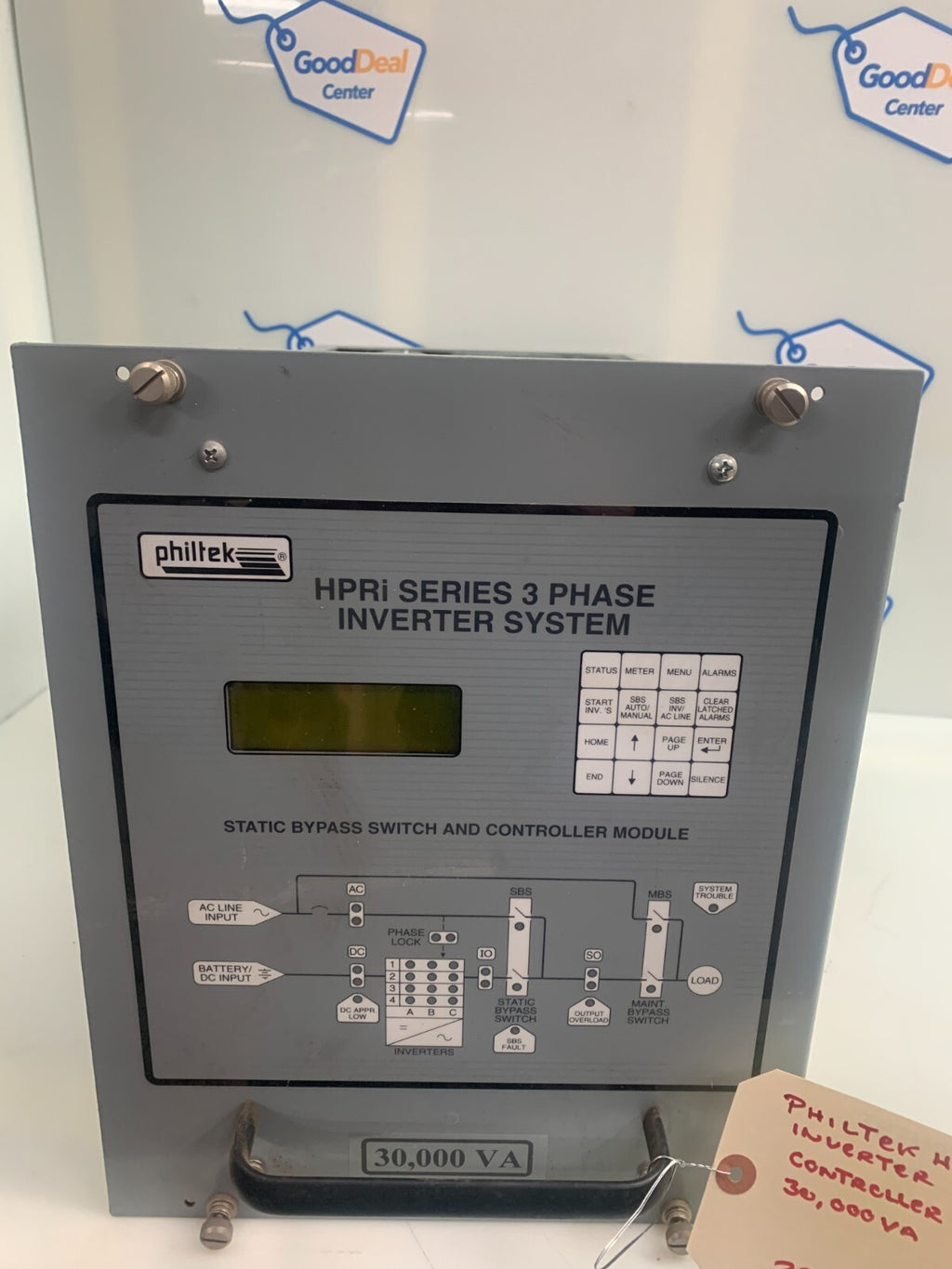 PHILTEK HPRi-SBS-30K-120-3N HPRI 3 Phase Inverter System