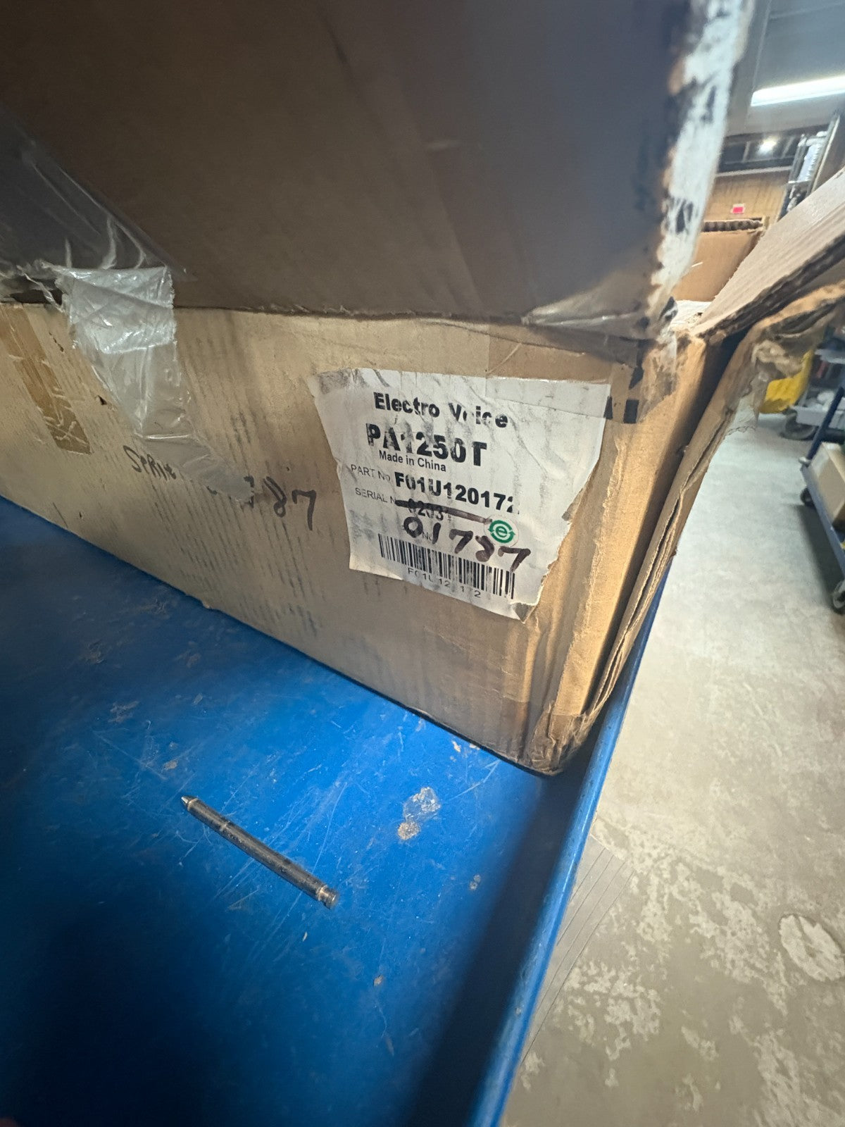 ELECTRO VOICE AUDIO TRANSFORMER OUTPUTS PA1250T